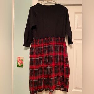 Red and Black plaid Dress